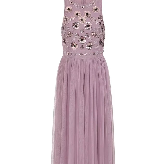 Platinum BLUE Beaded PLUS SZ Gatsby Miss Fisher 1920s flapper beaded party gown wedding dress and embellished dress