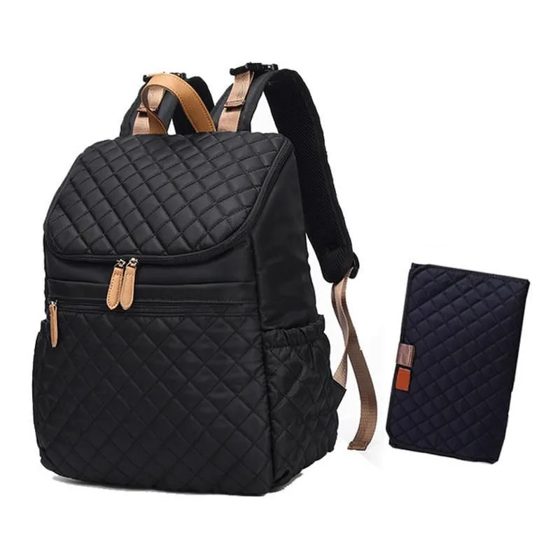 2024 baby product Folding Baby Backpacks multifunctional waterproof  baby diapers bags nappy diaper backpack