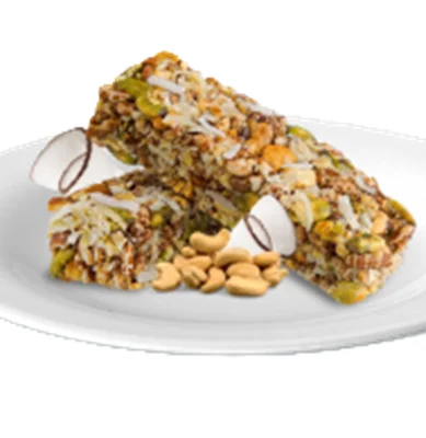 Natural Nutrition Bar Coconut Cashew Energy Baked Low-Fat Nut Oat Rice Adult Healthy Bag Instant Nutrition Bar
