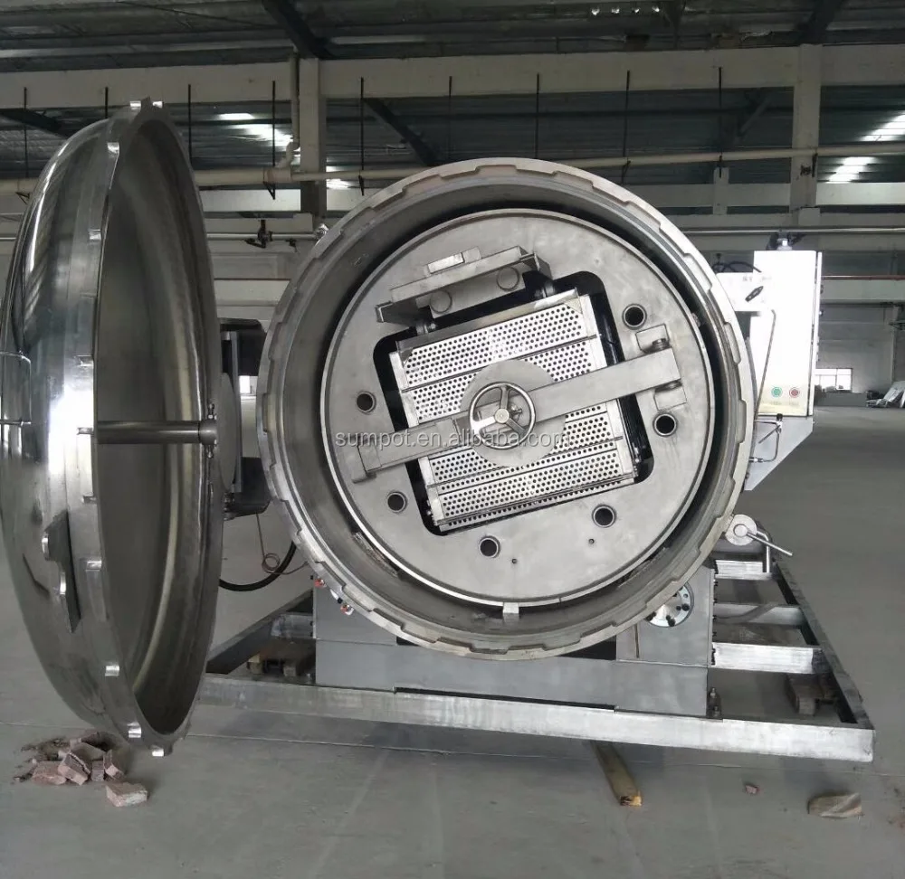 SUMPOT water immersion retort machine for condensate milk in cans