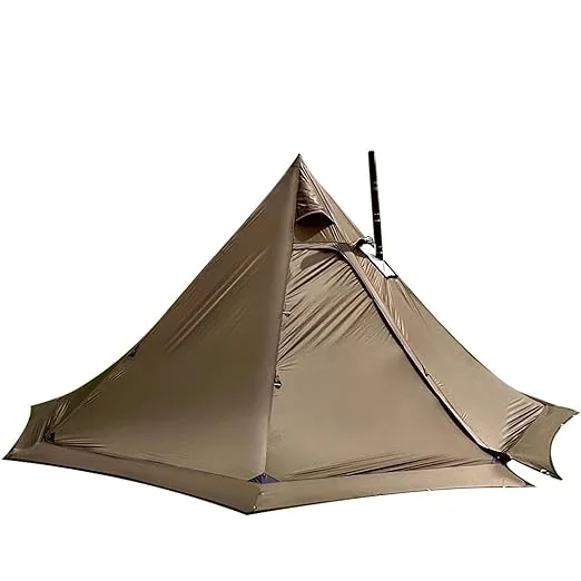 4 Season Outdoor Tent for 1/2/4 Persons Waterproof Windproof Camping Hiking Hunting Fishing Glamping with Automatic Feature