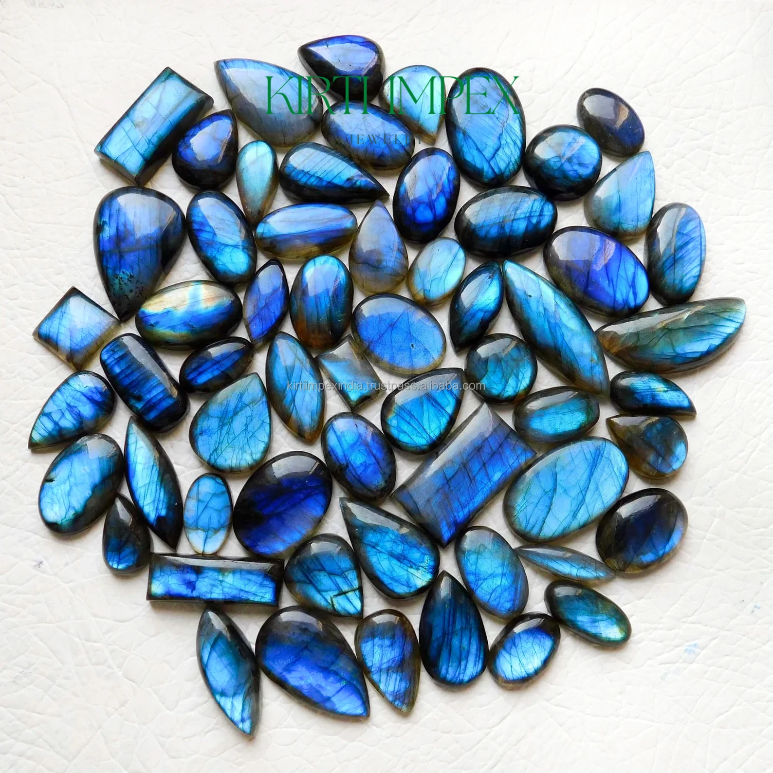 Камень лабрадорит синий огонь крупные кабошоны для изготовления ювелирных изделий ручная полировка оптовая продажа полудрагоценные камни