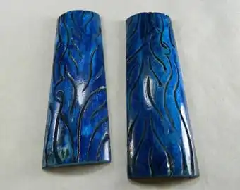 Best Quality Water Buffalo Natural Horn Bone Scale Knife Handle Steel Blade Pocket Knife from Husnain Crafts India