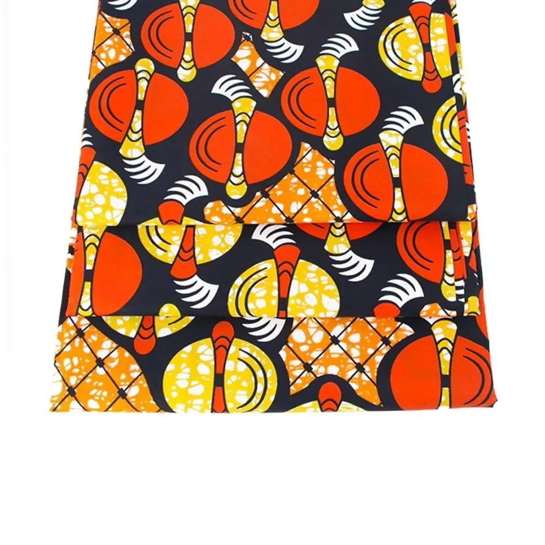 100% Cotton Real Wax Print Fabric Lightweight Dutch Wax Ankara for Garments for Boys New African Style