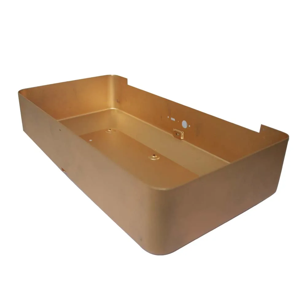 Customized OEM Sheet Metal Progressive Deep Drawn Stamped Parts Aluminum Brass Deep Drawing Forming anodize Deep Drawing Part