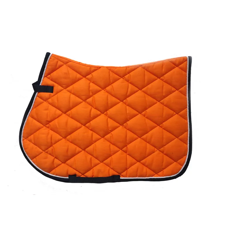 Breathable Horse Riding Protective Cotton Cushion Saddle Pad Sweat Absorbing Horse Riding Show Soft Equestrian Saddle Cover Pad