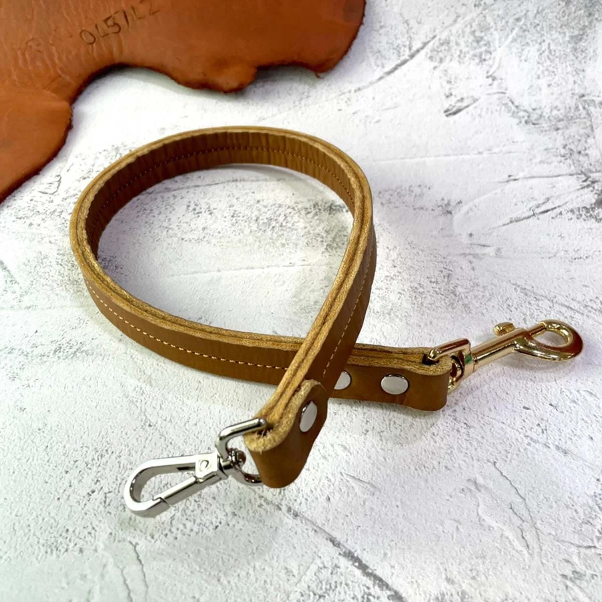 Leather Collar Leash Set