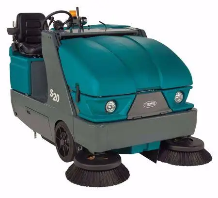 High-Speed Electric mini Industrial Road Floor Sweeper Vacuum Street & Garden Cleaner with Wheels and Brush New Condition