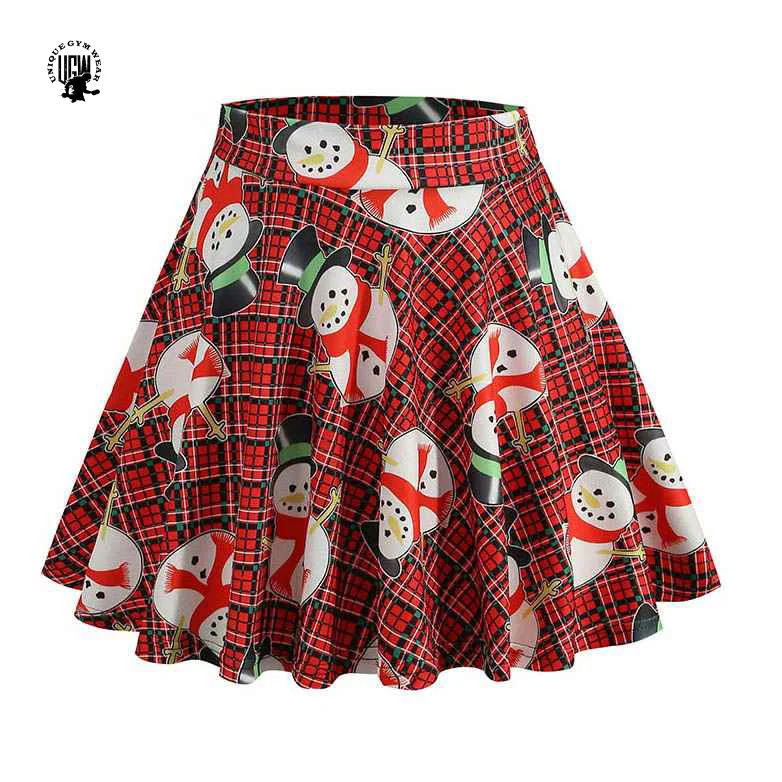 Hot Sale New Fashion Skirt Floral Print Shrink Long Women Skirts