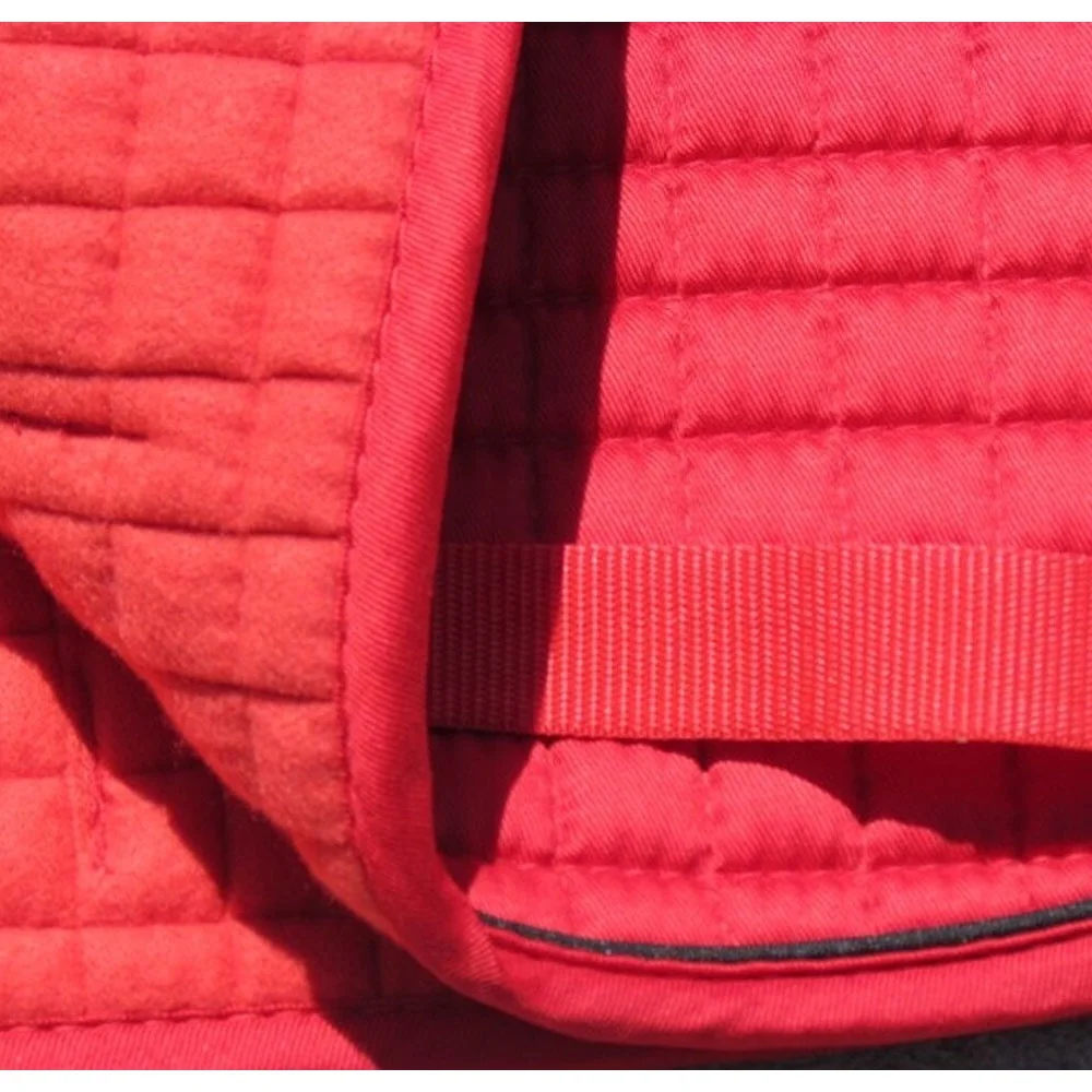 2023 Latest custom logo printed Full Size Saddle Pad Horse Saddle Pad Cotton set Equestrian Jumping Saddle Pad Manufacturer