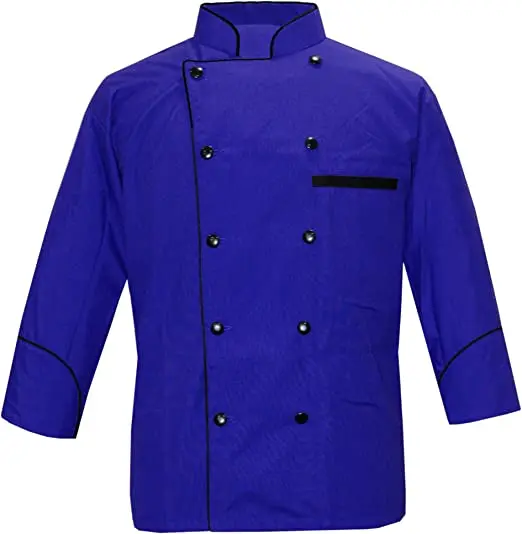 Premium quality new design hotel jacket chef coat restaurant waiter uniform wholesale customized color size style ODM