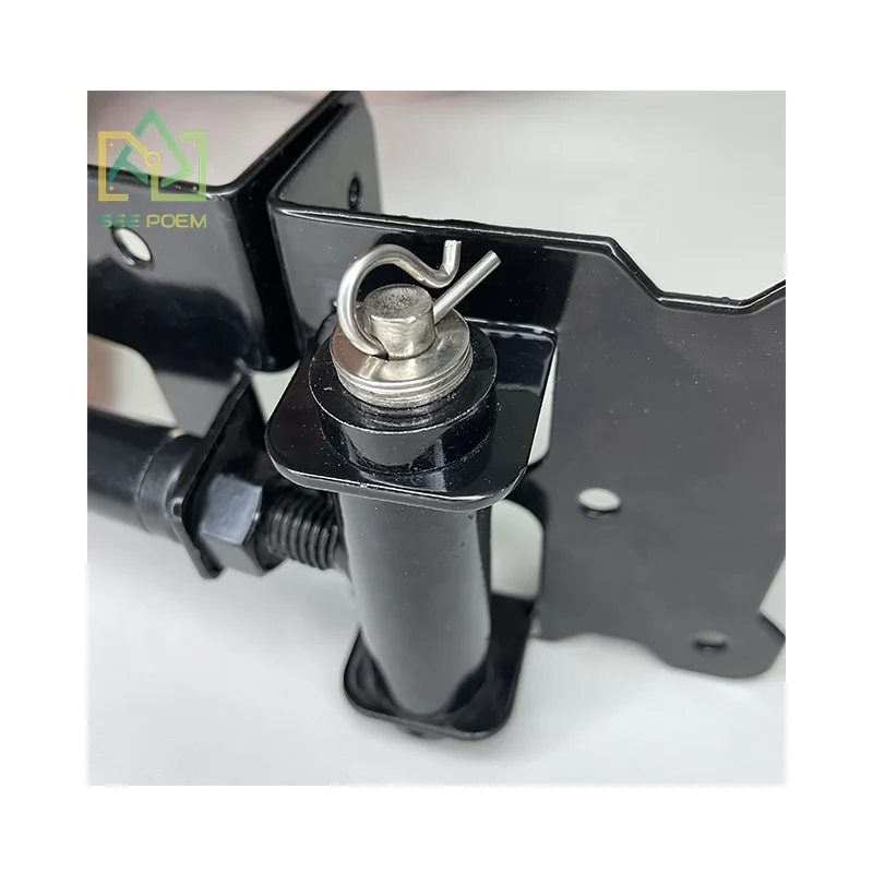 Depot Fence hardware Garden Stainless Steel Vinyl Gate Hinge Self Closing Adjustable Gate Hinge Heavy