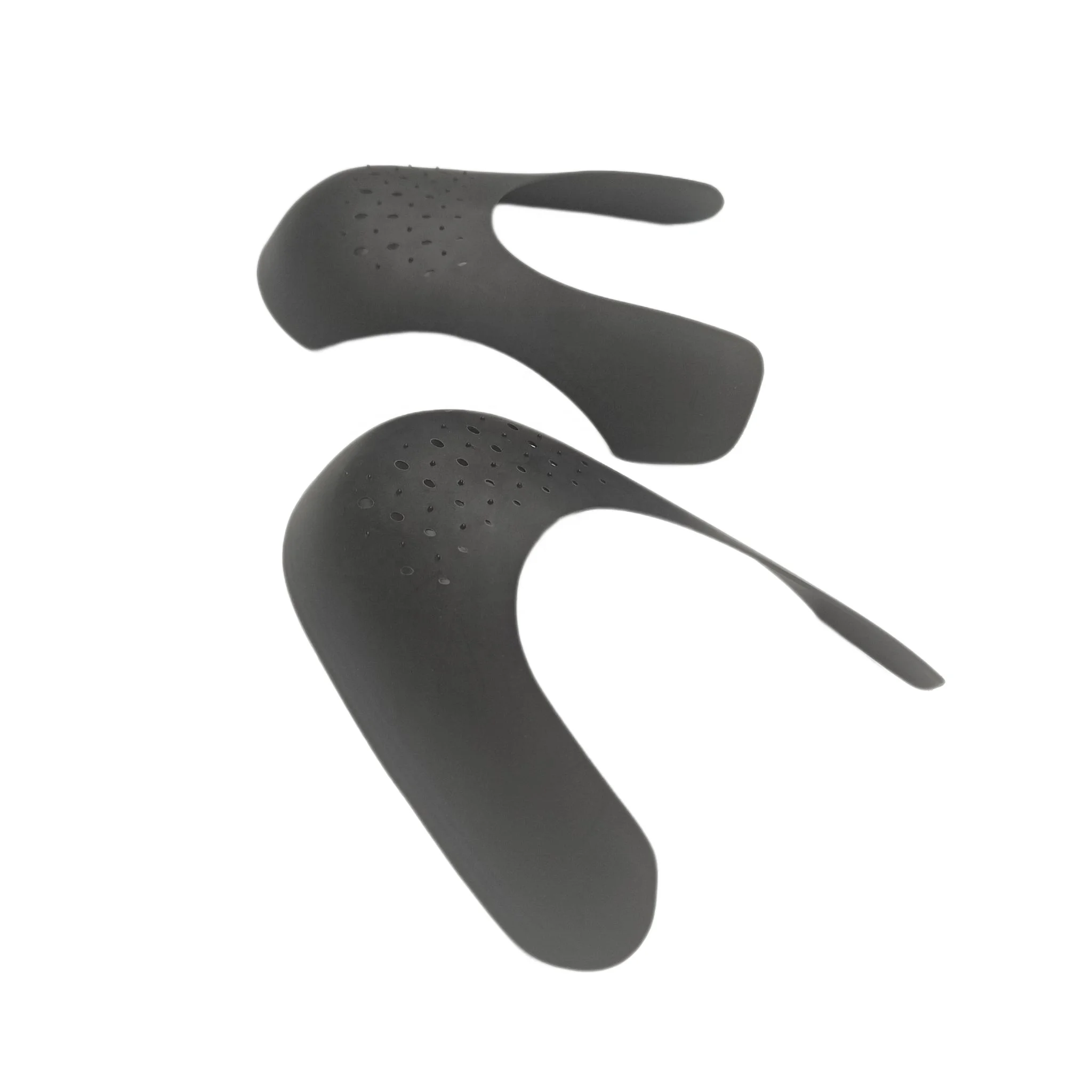 Hot-sell TPR plastic soft / hard adjustable sneaker protector anti crease preventer shoe toe box shoe tree SD01A