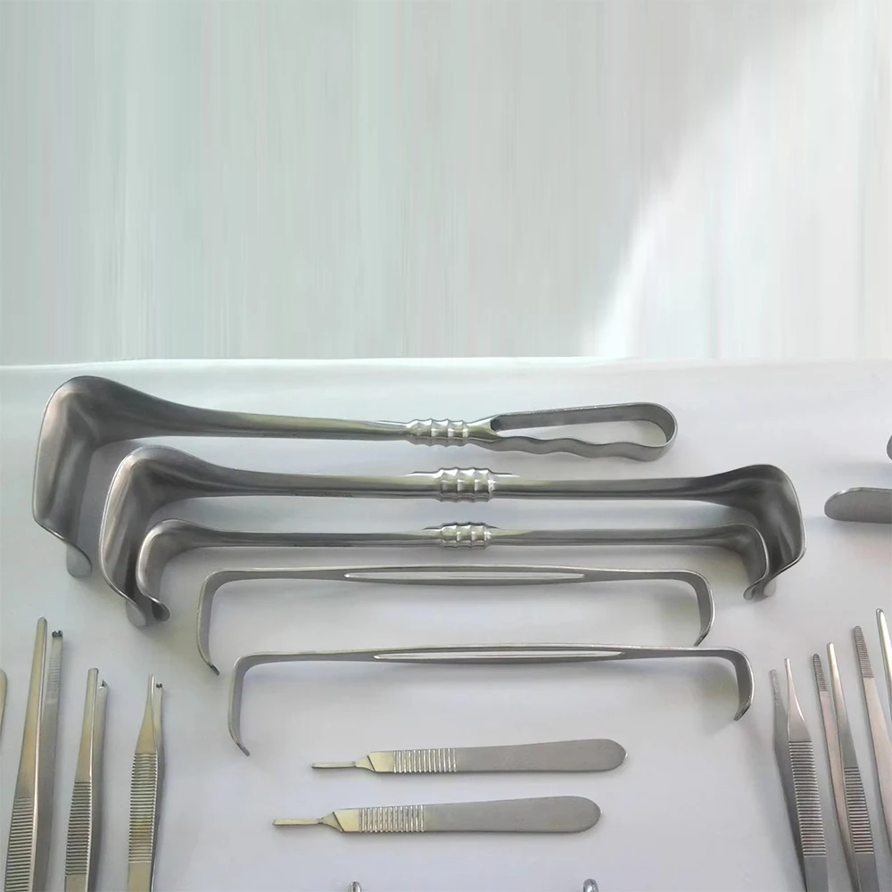 Custom Made Medical Surgical Plastic Surgery Set Stainless Steel General Plastic Surgery Instruments Set of 72 Pcs