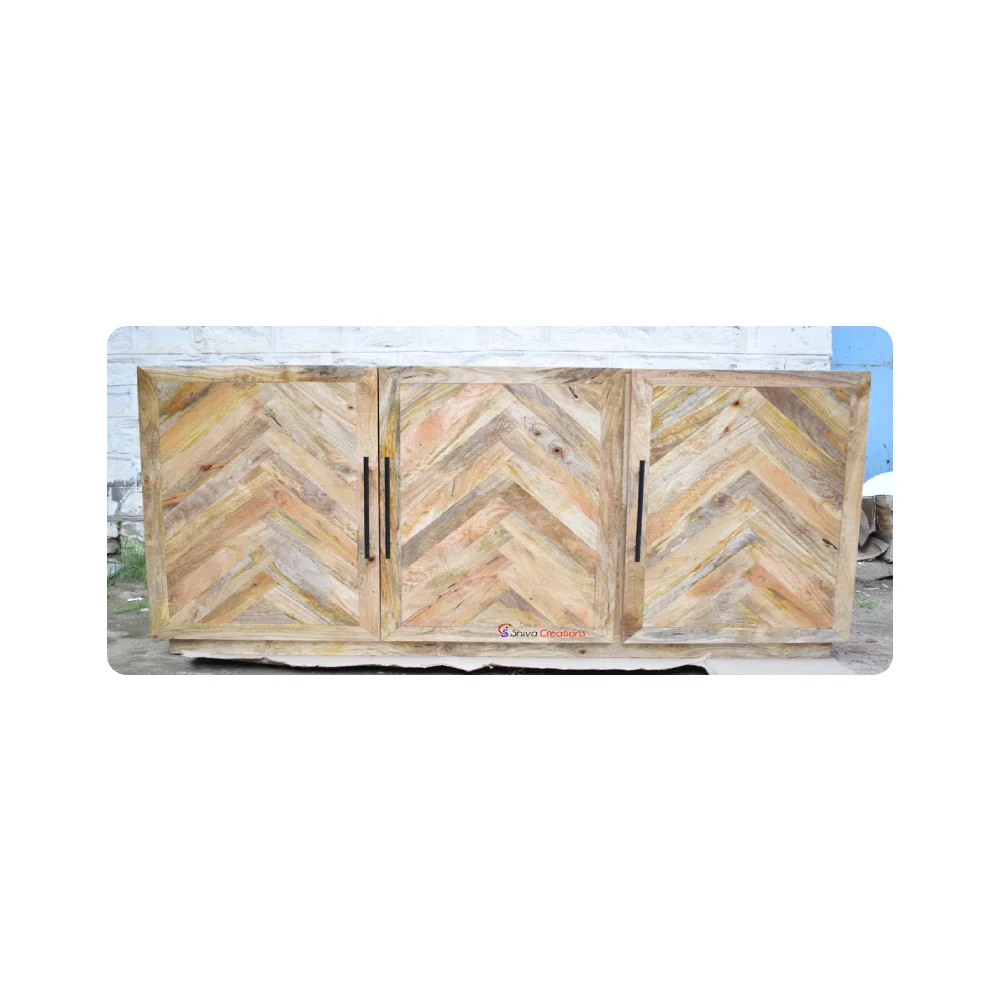 Premium Quality Customized Wooden 3 Door Cabinet Buy Mango Wood Furniture Indoor Modern Furniture Mango Wood Furniture