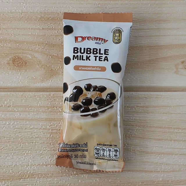Hot Selling 120g Brown Tapioca Pearl Ball Bubble Boba Milk Tea Kit Original Flavor Supplier Bag Room Packaging  ISO Thailand