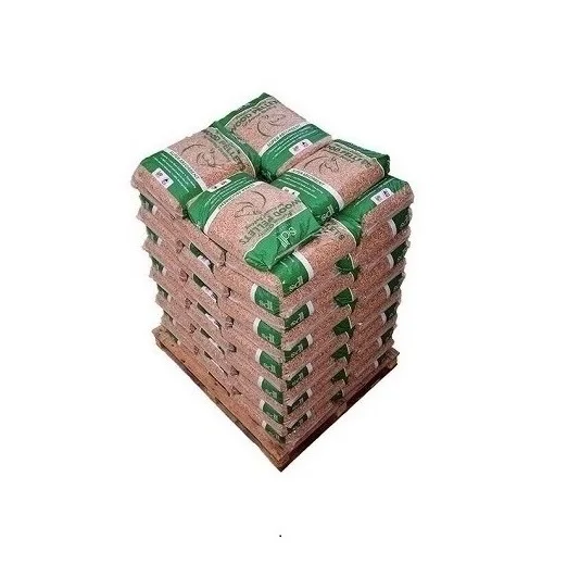 Wood Pellets Pelet Pallet / Pine Wood Pellets 15kg Bags (Din Plus / EN Plus )