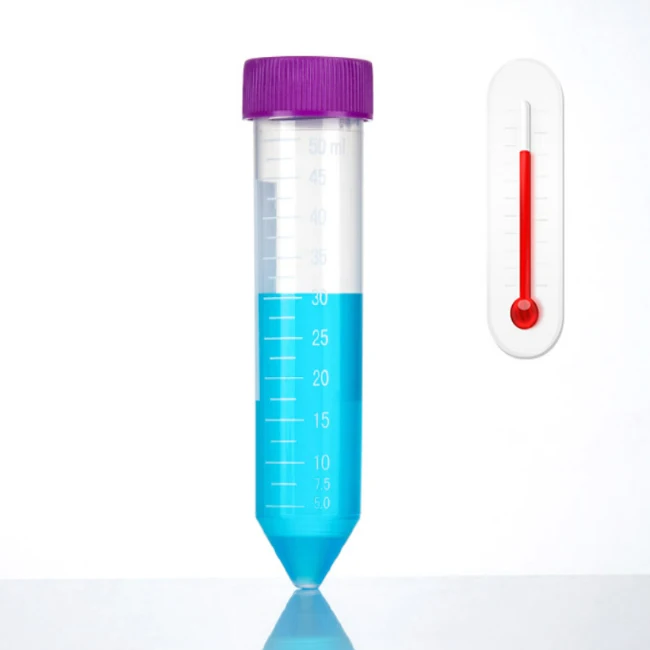 PP Graduated Centrifuge Tube Conical  50ml Centrifuge Tubes for Scientific Medical School