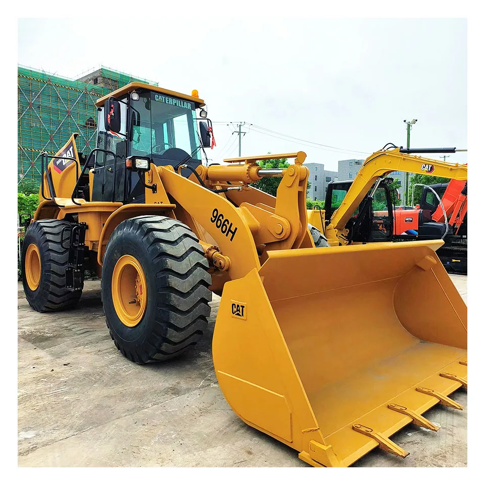 Оптовая продажа Подержанные колесные погрузчики Cat 966H оригинальные фронтальные CAT мощный двигатель для продажи