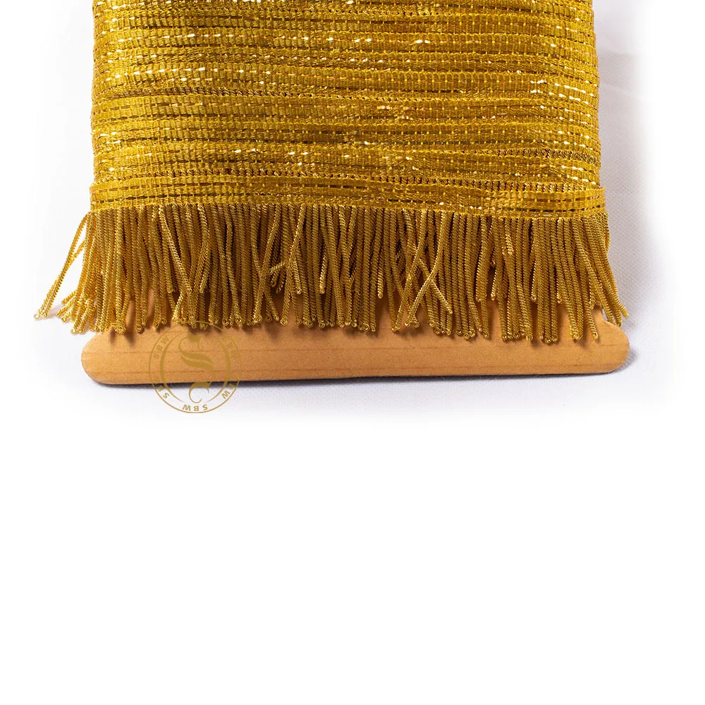 OEM Bullion Fringe Cotton Silk Borders Gimps 100% Viscose 3 Inch Tassel Quantity Decorative Trimmings Tassels Trimmings Fringes