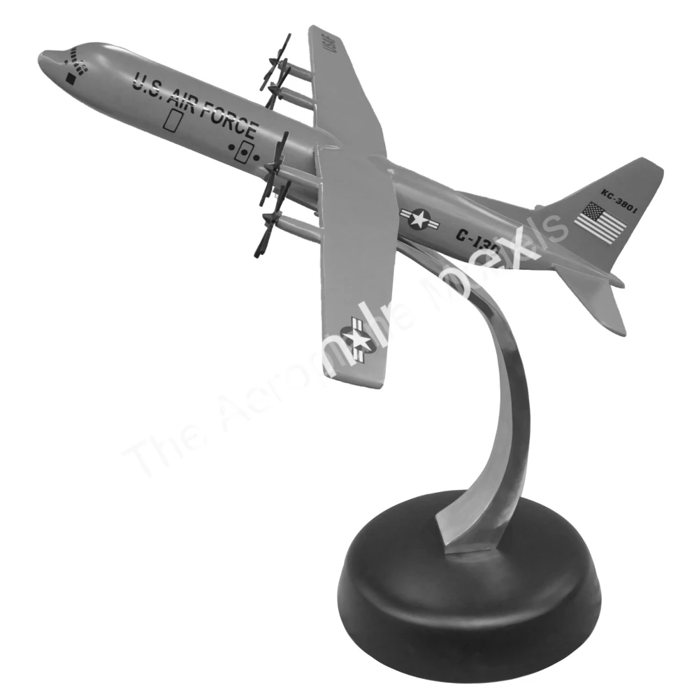 Best Quality Cast Aluminum Large 5 Feet US Airplane Models Made In India Decorative C-130 Hercules Metal Aircraft Model Hot Sale