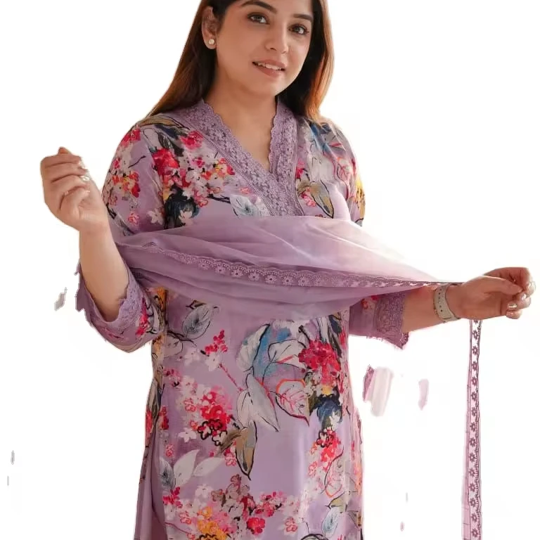 Trendy New Pure Georgette Foil Print Kurtis for Women Fancy Party Wear and Casual Wear Simple Printed Indian Women Kurtis Suits