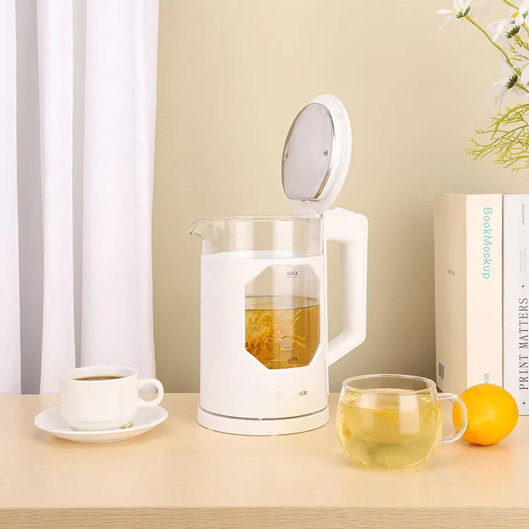 Smart Hotel Home Kitchen Appliances Keep Warm Cheap 2.0 Liter Glass Kettle Boil Dry Protection Electric Kettle