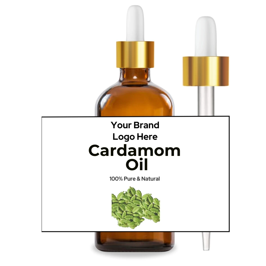 Кардамон (Elettaria Cardamomum) премиум-класса частная марка эфирное масло OEM