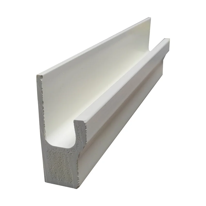 Waterproof PVC Moulding for Window and Door Furniture Rigid Plastic Profiles