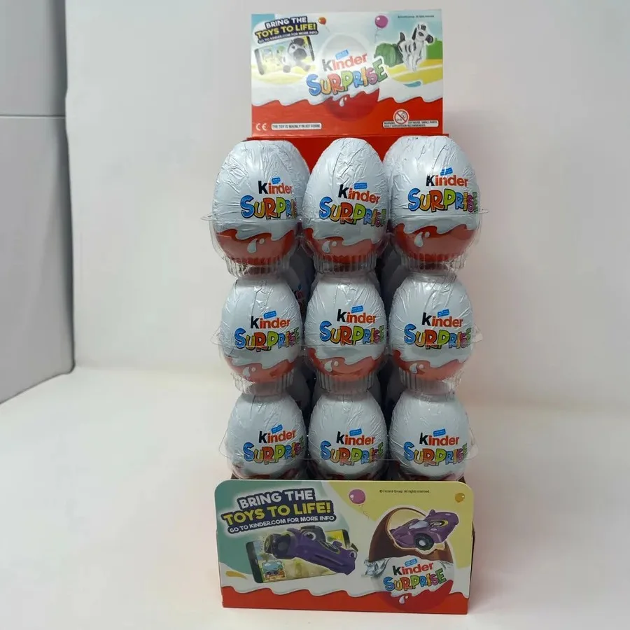 Kind-er Joy - FOUR Pack 20g Chocolate Cream Eggs With Toy - Imported Kind-er Joy - FOUR Pack 20g Chocolate Cream Eggs With Toy