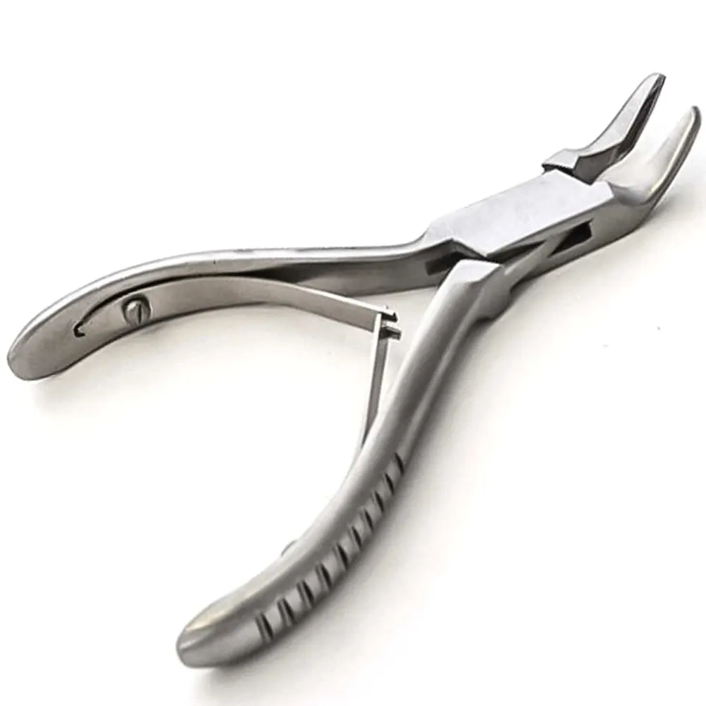 Double Action Bone Rongeurs good quality Bone Rongeur Luer Straight / Curved 17cm Fine Quality Surgical Instruments