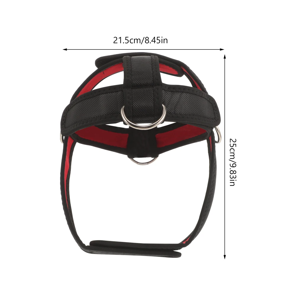 Head Neck Harness Lift Device Neck Exercise Band for Weight Lifting Neck Workout Builder Equipment for Training Gym Exerciser