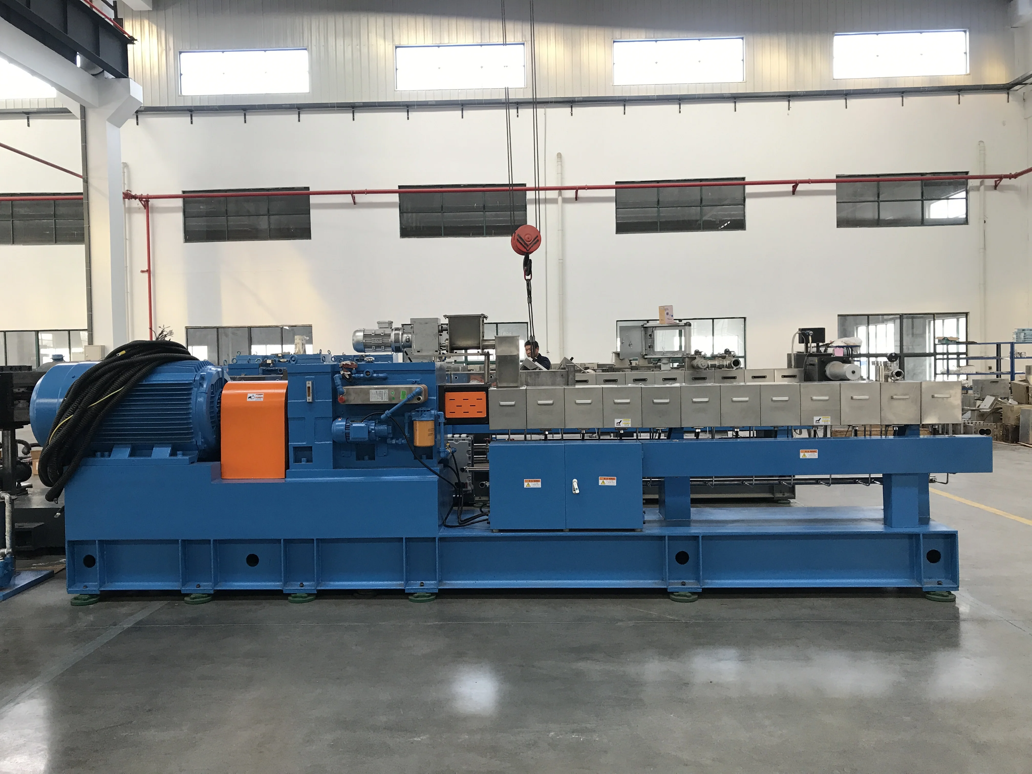 Co-rotating Double Screw Extruder Twin Screw Extruder