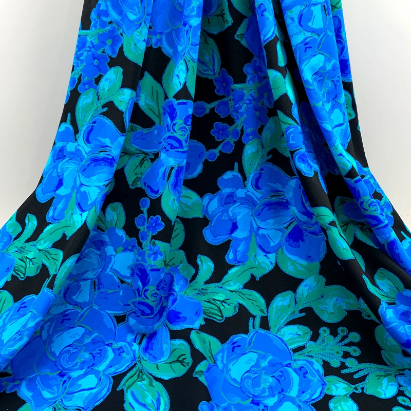 digital swimwear biflex spandex polyamides tropical printed fabric