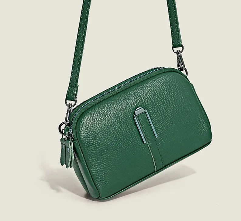 Women Luxury Handbag Genuine Leather Retro Hand Bag For Women Handmade Embossing Shoulder Crossbody Cow Leather bags