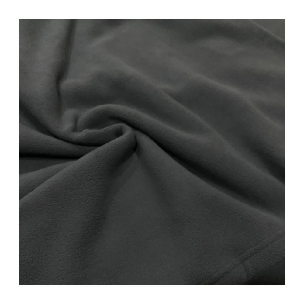 Hot Selling 100% Polyester Super Micro Fleece Blanket Soft Dyed Modern Solid Dark Grey Color For All Season