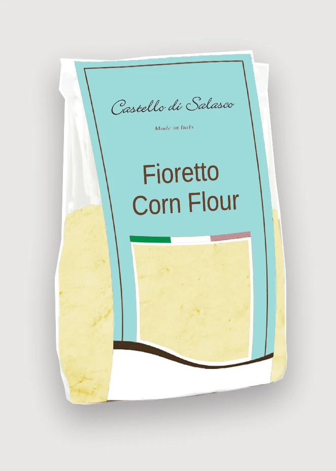 Сделано в Италии, желтая кукурузная мука FIORETTO