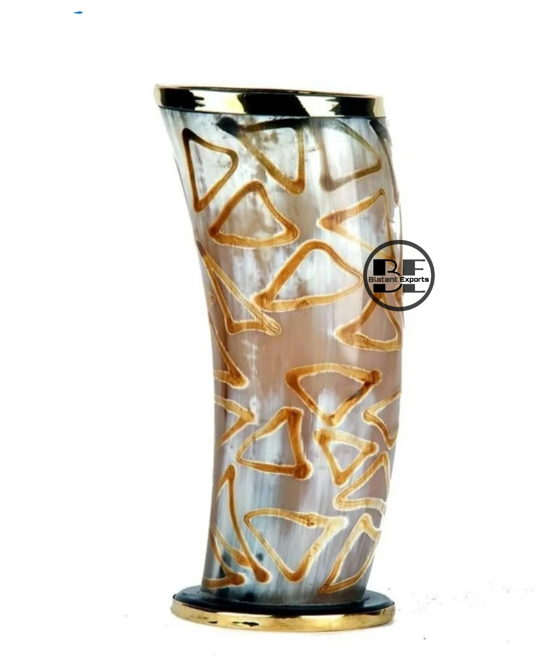Top Quality Arrival Viking drinking horn Glass Real Touch of Viking Manufacturer from India.