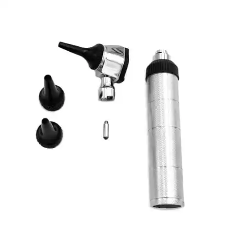 Diagnostic Led Mini Direct Otoscope Set Oem Fiber Optical Portable Medical Otoscope Ear Nasal Care Ent Endoscope Physician