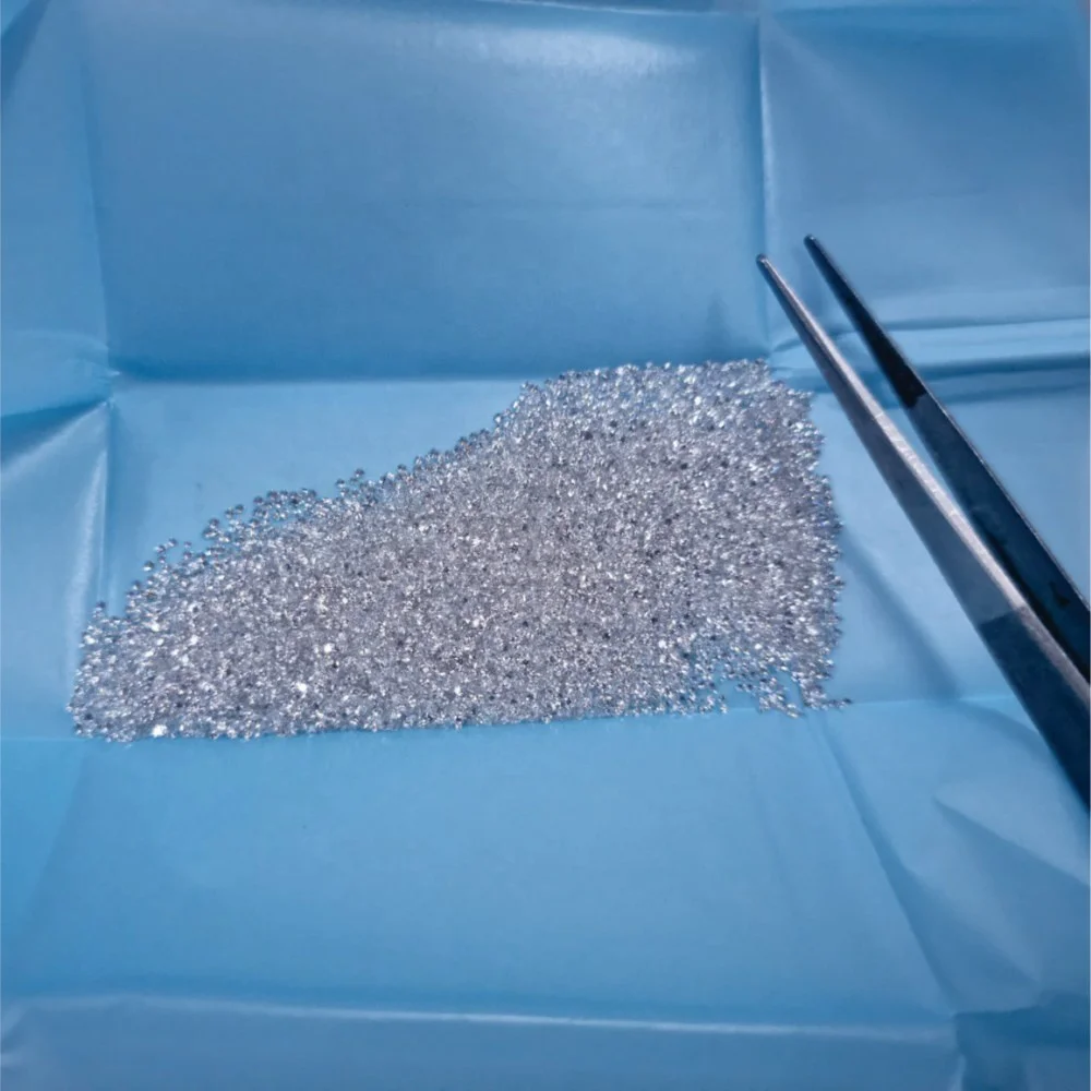 Natural Loose Diamond Stone  Color VS Clarity Melee Real Diamond and Lab Grown Diamonds White Color Loose Round