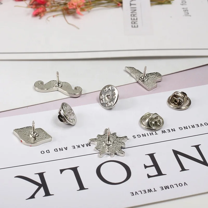 Ladies Brooch Cartoon Sun Lipstick Lips Beard Enamel Bag Clothes Girls Fashion Lapel Pin