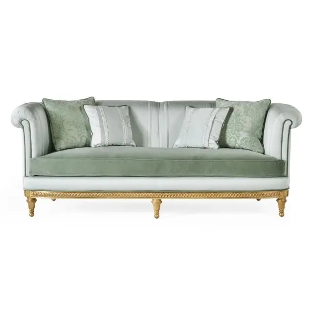American modern design sofa antique sectional furniture velvet fabric living room durable luxury sofa living room bedroom