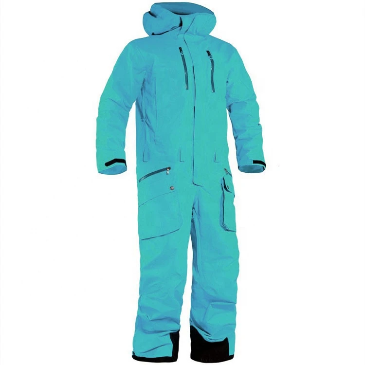 Men Winter Season Wholesale Windproof Waterproof Snowboard Ski Suit Custom Design One Piece Mens Skiing Suit customized OEM