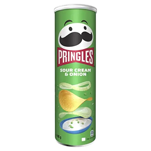Картофельные чипсы в стиле Pringles здоровые закуски халяльная еда картофельные