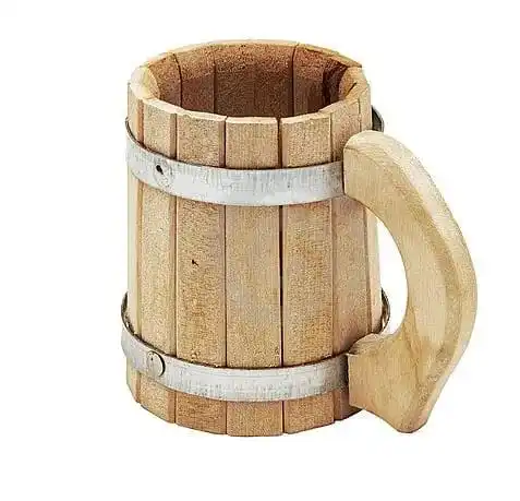Practical Wooden Drinking Cups Large Capacity Classical Milk Coffee Tea Vaso Handmade Drinking Beer Tea Coffee Mugs