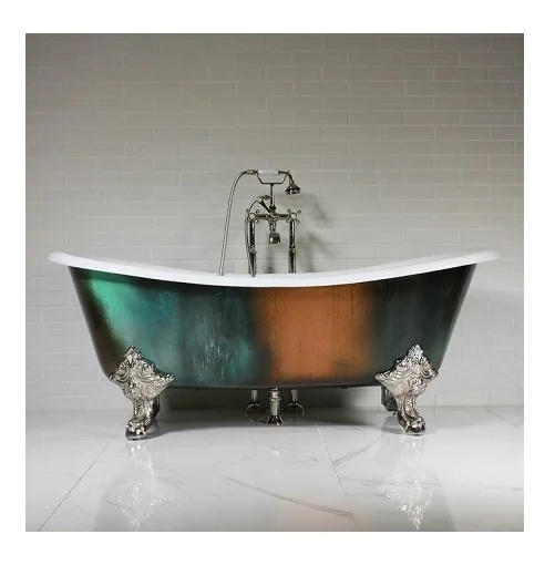 Hot Sale Copper Bathtub fancy Design with Antique Finished Copper Bathing for Bathroom Decoration Wholesale and Export