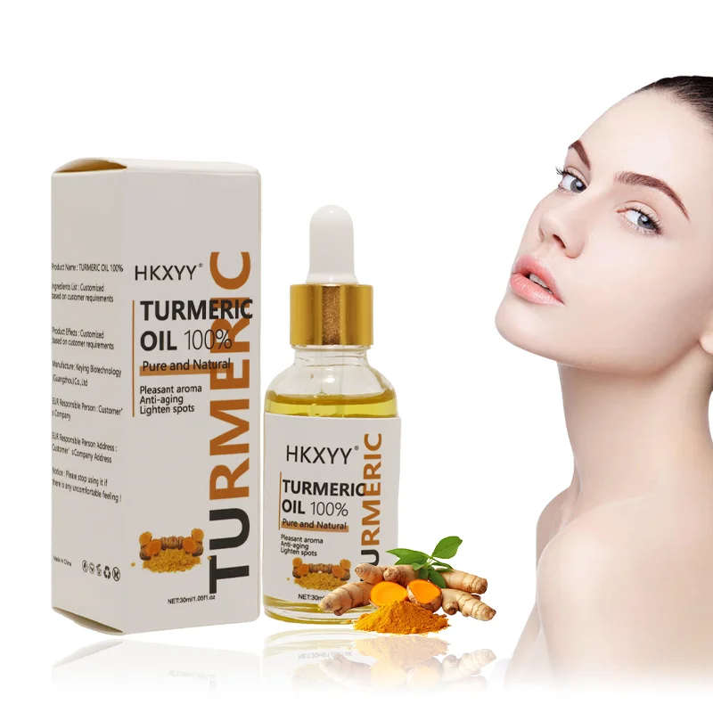 Whitening and brightening toner essence oil turmeric skin care products vitamin c turmeric essence