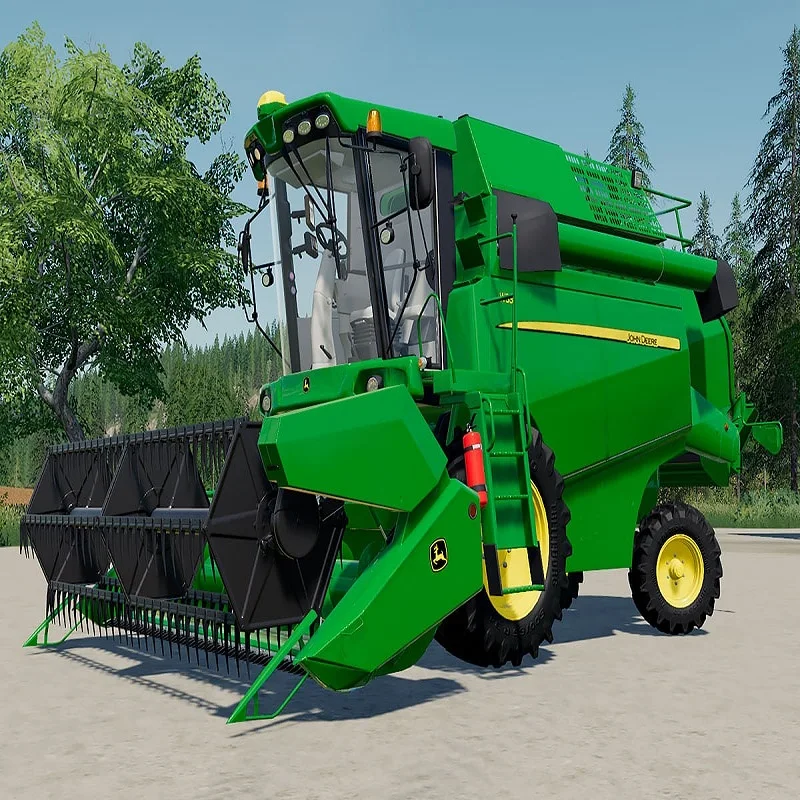 Second Hand Fairly Used Quality John Deer Combine Harvesters for sale at factory price .