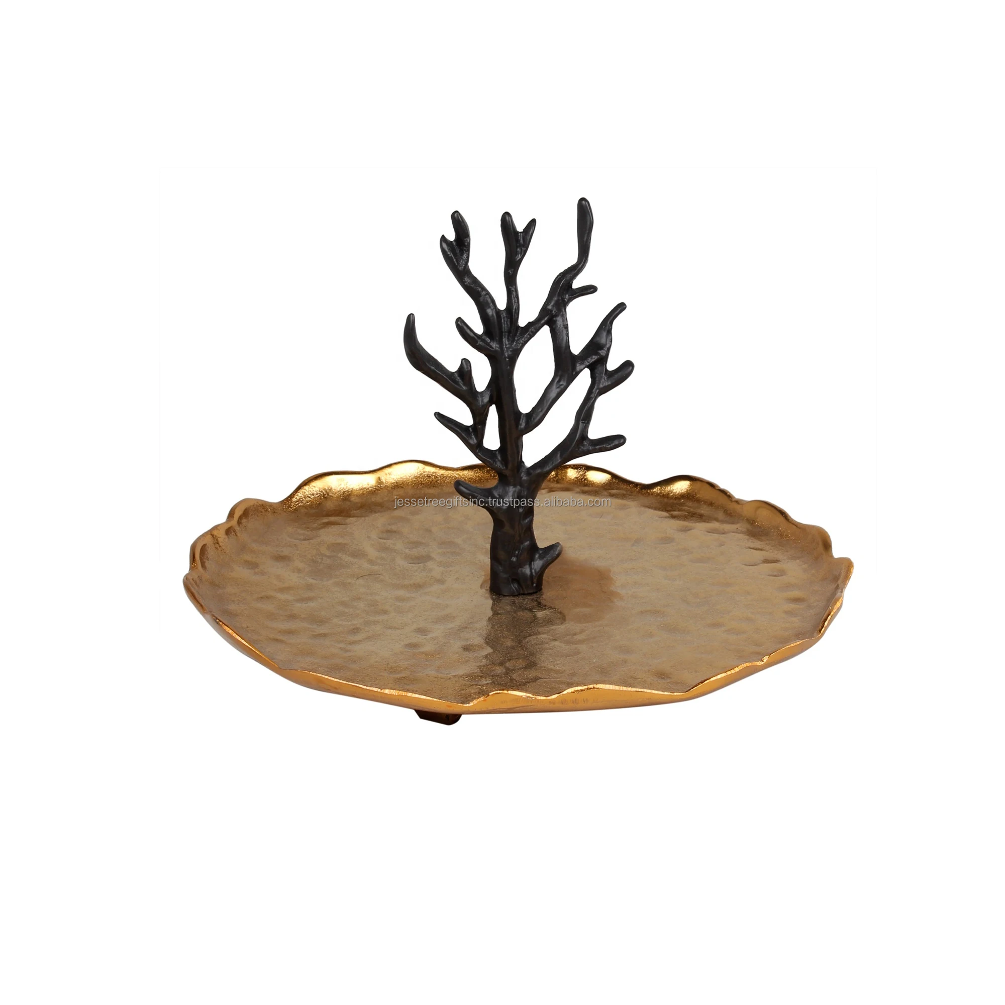 Metal Cake Stand With Nickel Plating & Pink Enamel Finishing Three Tiers Square Shape High Quality For Serving Wholesale Price