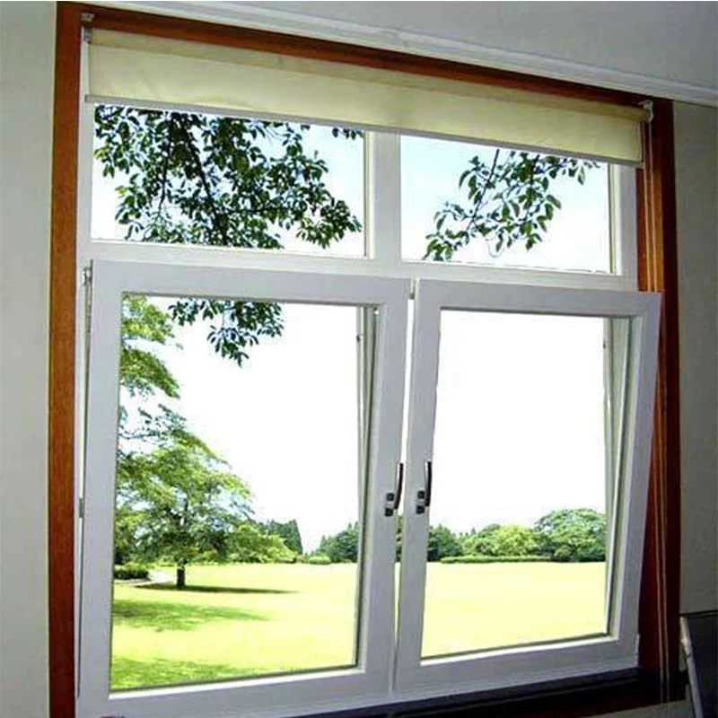 Hot Selling Low Price Retractable Window Grilles Plastic Windows Single/Double Hung Window